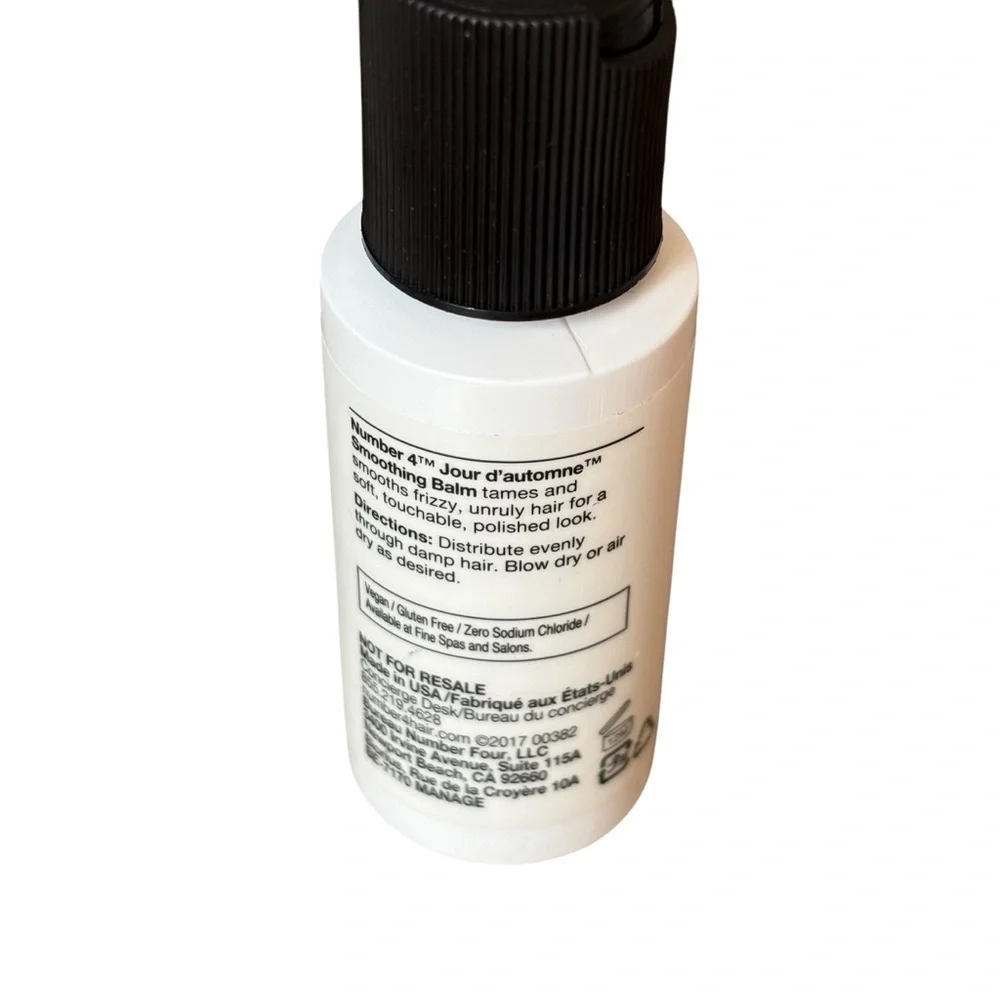 N4 High Performance Hair Care Smoothing Balm 1 oz Travel Size